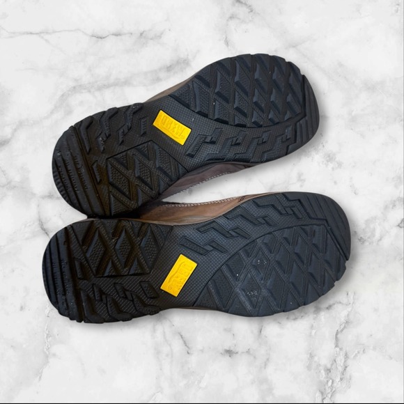 DREW Women's Glacier Brown Orange Hiking Boots Waterproof Lightweight Size 7.5WW - Picture 6 of 15